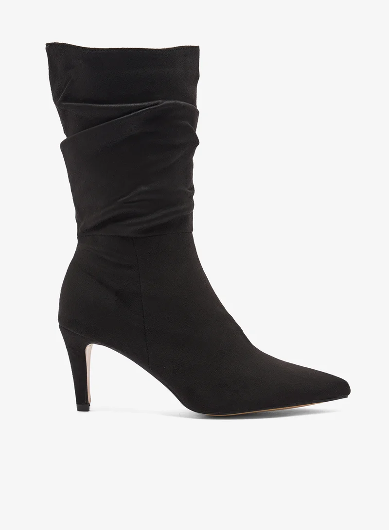 Ginger Pointed Toe Slouched Ankle Boots